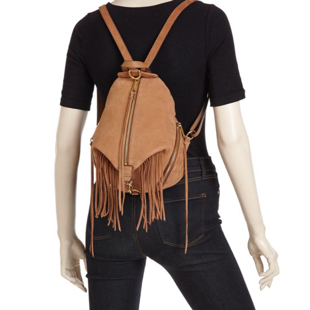 Rebecca Minkoff Julian medium fringe backpack